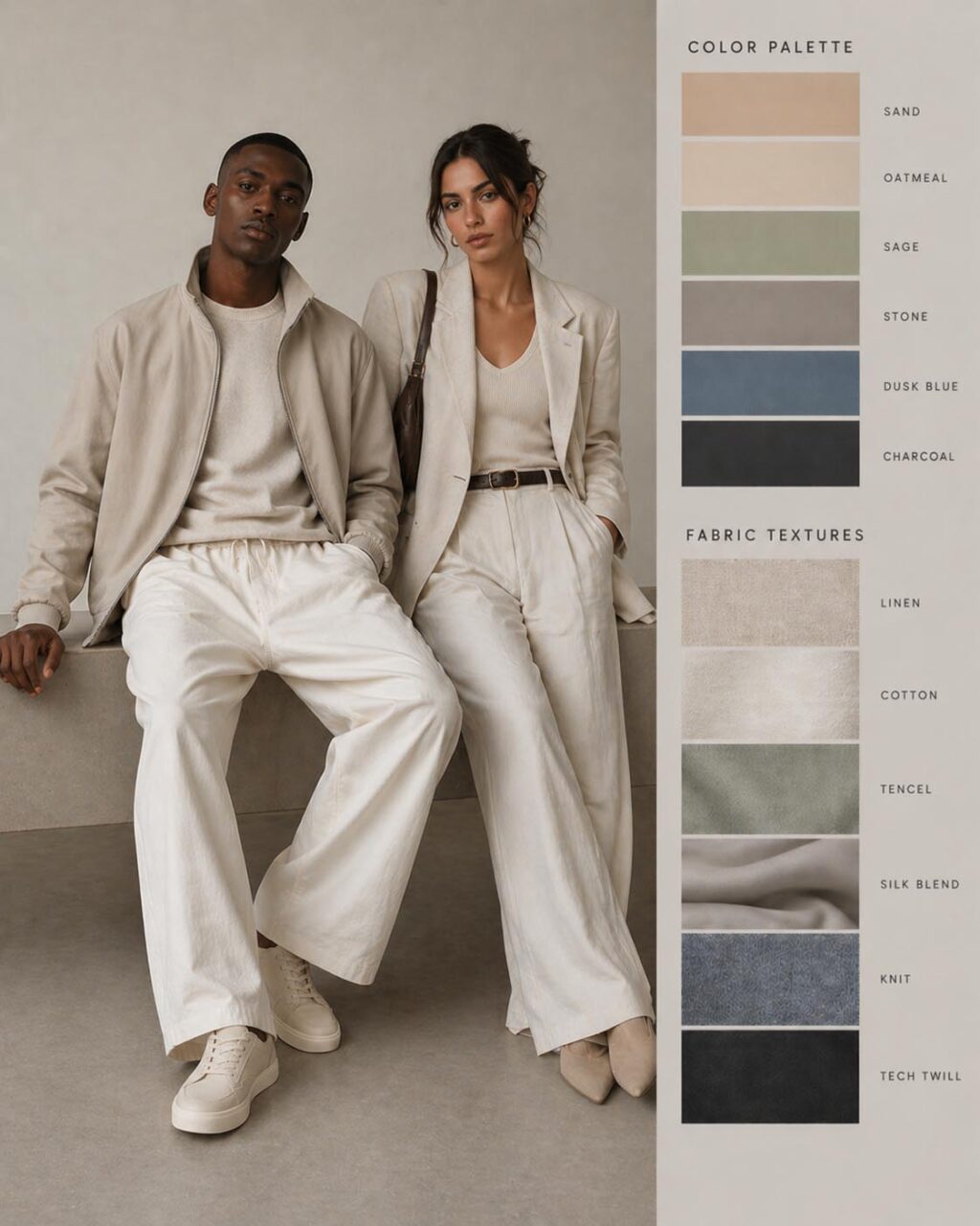 Colors, Fabrics & Materials