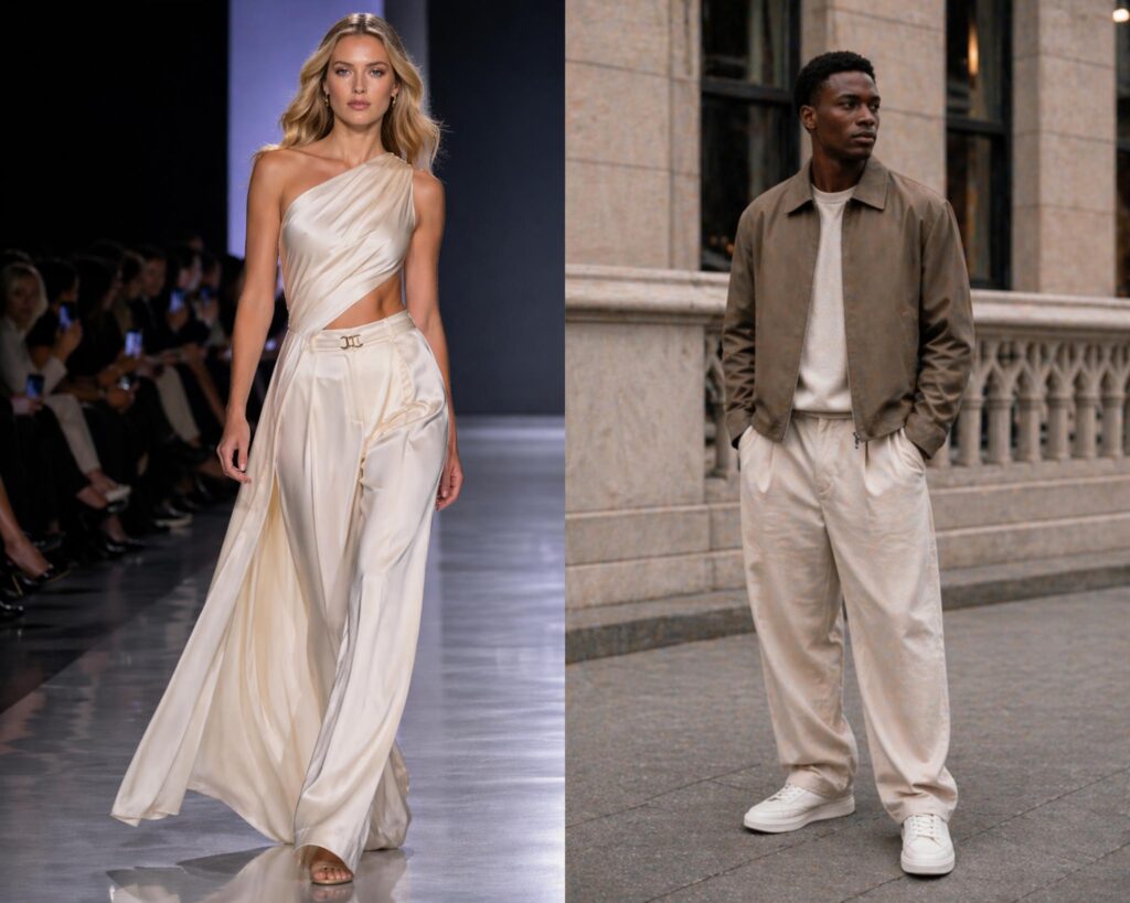 Runway vs Commercial Fashion outfits