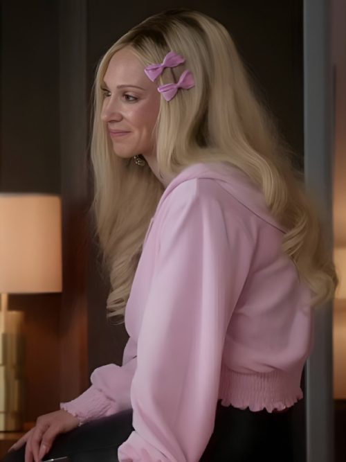 Juno Temple Pink Hoodie