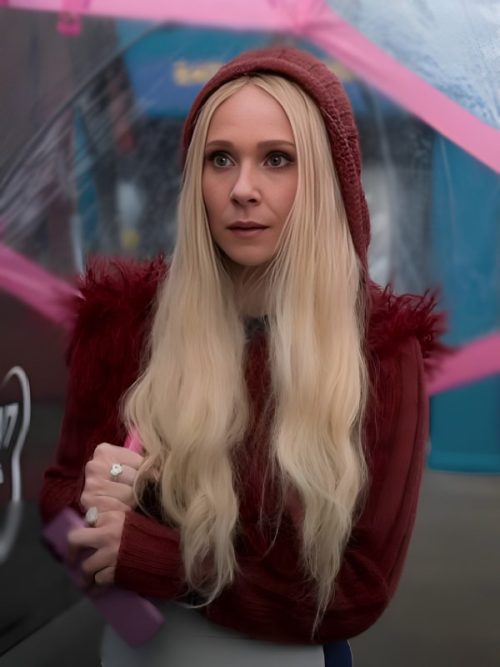 Keeley Jones Maroon Hooded Cardigan